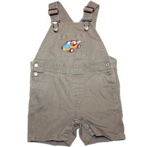 Gymboree 18-24 Months Beach Car Shorts Overalls